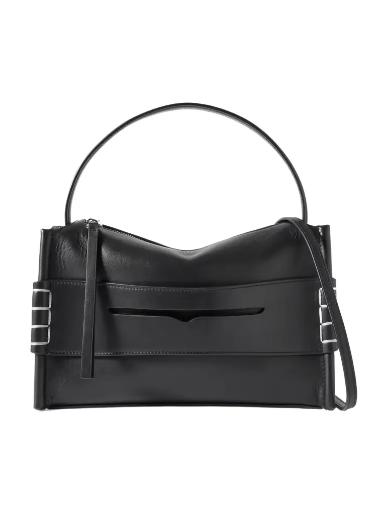 JW Anderson Loafer Whipstitched Leather Shoulder Bag | Image 1 JW Anderson Loafer Whipstitched Leather Shoulder Bag | Image 1