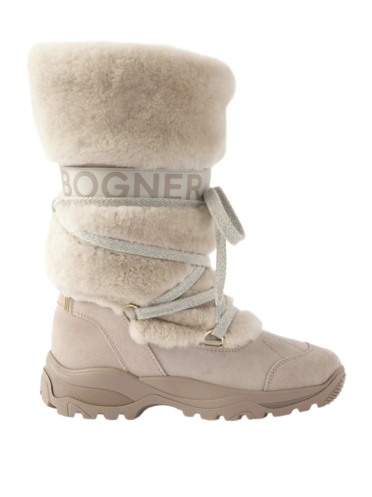 Alta Badia Shearling And Suede Ankle Boots Alta Badia Shearling And Suede Ankle Boots