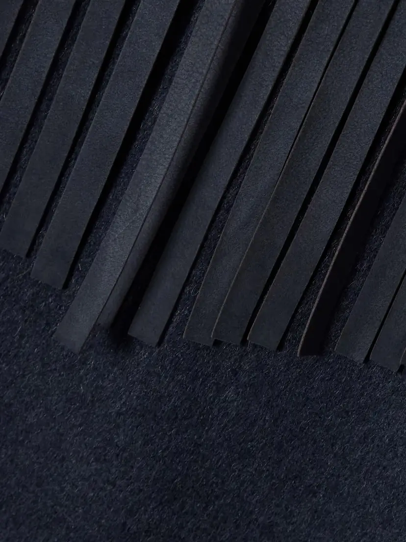 TWP Midnight Cowboy Fringed Suede-trimmed Cashmere Jacket | Thumbnail 5