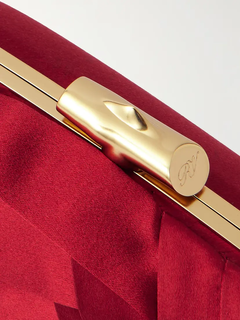 Roger Vivier Boite De Nuit Rose Embellished Satin Clutch | Thumbnail 4 Roger Vivier Boite De Nuit Rose Embellished Satin Clutch | Thumbnail 4