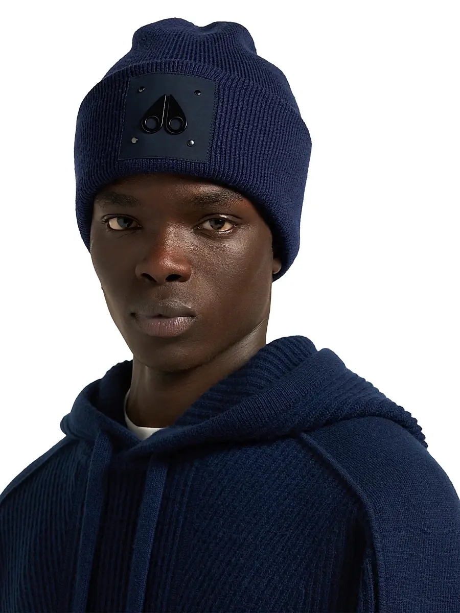 Moose Knuckles Men's Neige Wool Beanie | Thumbnail 2 Moose Knuckles Men's Neige Wool Beanie | Thumbnail 2