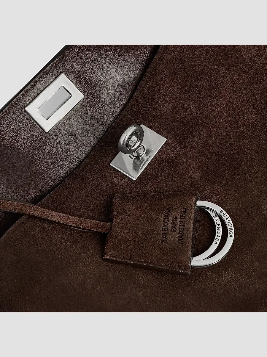 Balenciaga Women's Rodeo Small Suede Top Handle Bag | Thumbnail 9 Balenciaga Women's Rodeo Small Suede Top Handle Bag | Thumbnail 9