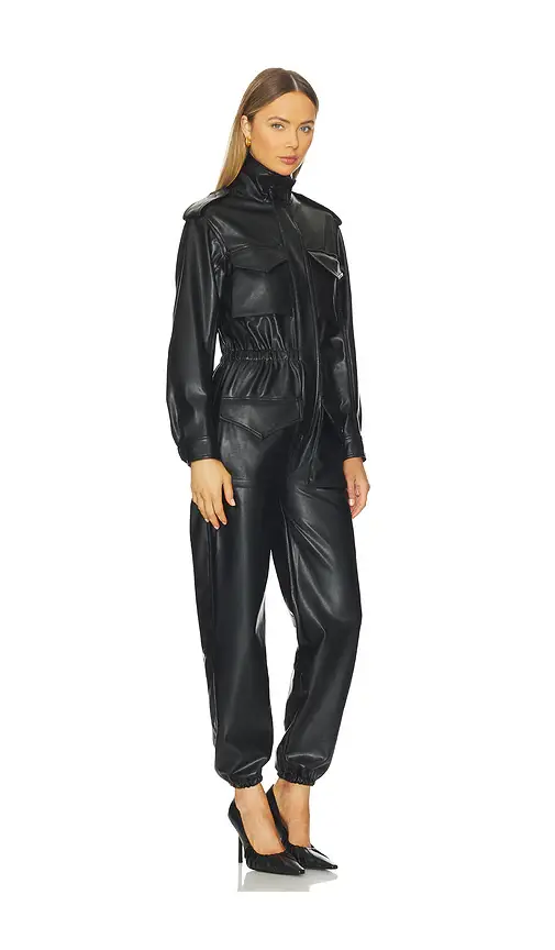 Norma Kamali Turtleneck Cargo Jumpsuit | Thumbnail 2 Norma Kamali Turtleneck Cargo Jumpsuit | Thumbnail 2