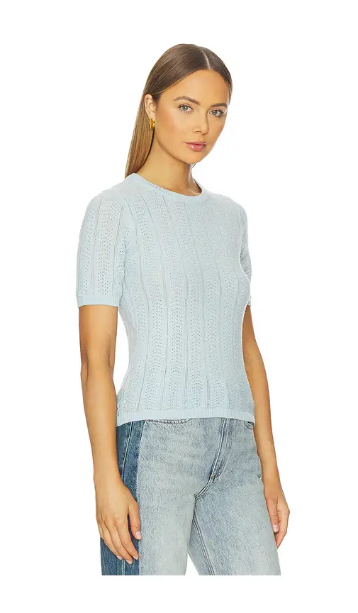 rag & bone Francesca Merino Short Sleeve Sweater | Thumbnail 2 rag & bone Francesca Merino Short Sleeve Sweater | Thumbnail 2