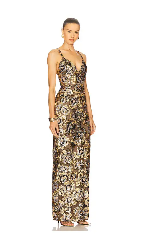 Bronx and Banco Allegra Sequin Gown | Thumbnail 2 Bronx and Banco Allegra Sequin Gown | Thumbnail 2
