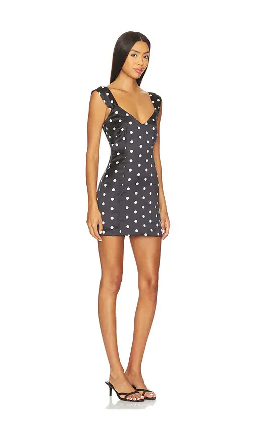 Frankies Bikinis Aurabelle Sateen Mini Dress | Thumbnail 2 Frankies Bikinis Aurabelle Sateen Mini Dress | Thumbnail 2