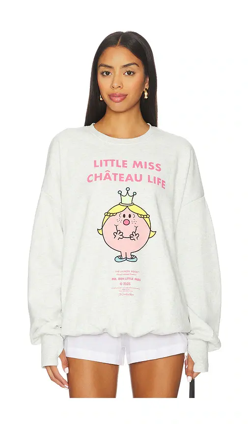 The Laundry Room Little Miss Chateau Life Sweatshirt | Image 1 The Laundry Room Little Miss Chateau Life Sweatshirt | Image 1