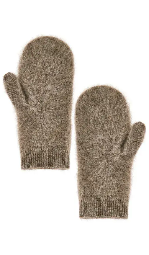 Lisa Yang Brushed Mittens | Thumbnail 2