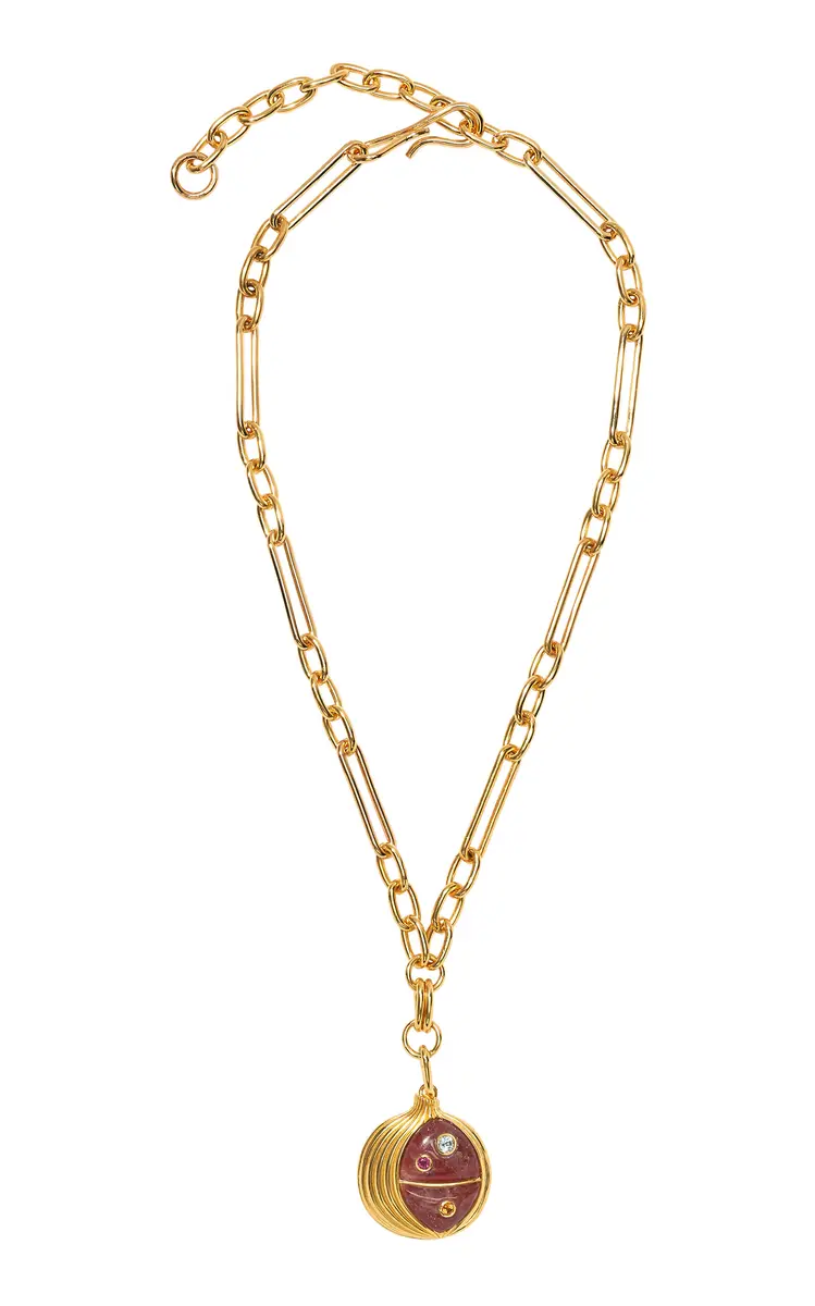 Lizzie Fortunato Pomegranate Pendant Necklace | Image 1 Lizzie Fortunato Pomegranate Pendant Necklace | Image 1