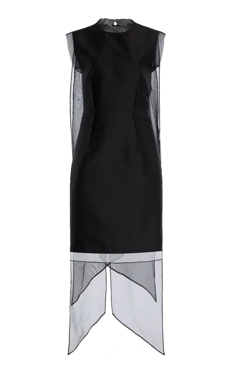 The Garment Vivaldi Draped Silk Dress