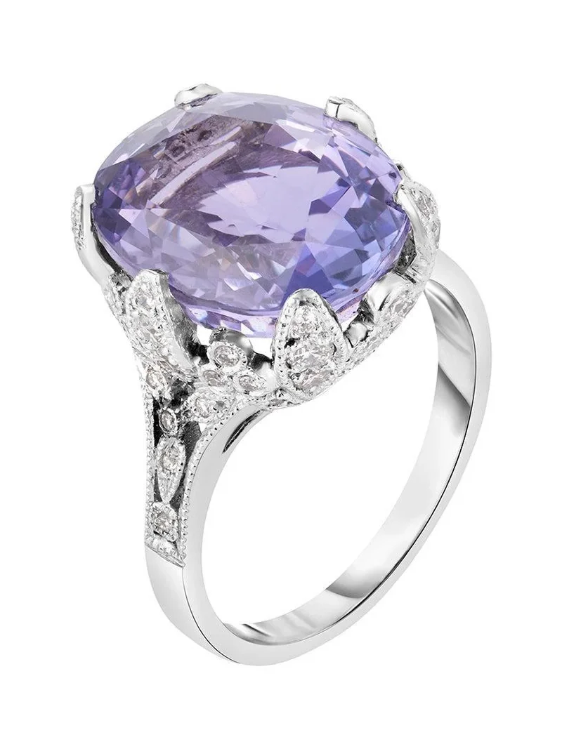 Sapphire Art Deco Ring Sapphire Art Deco Ring
