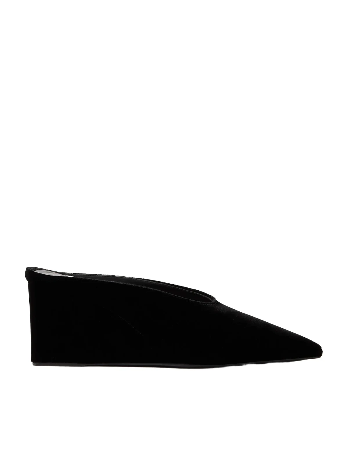 75 Velvet Wedge Mules 75 Velvet Wedge Mules