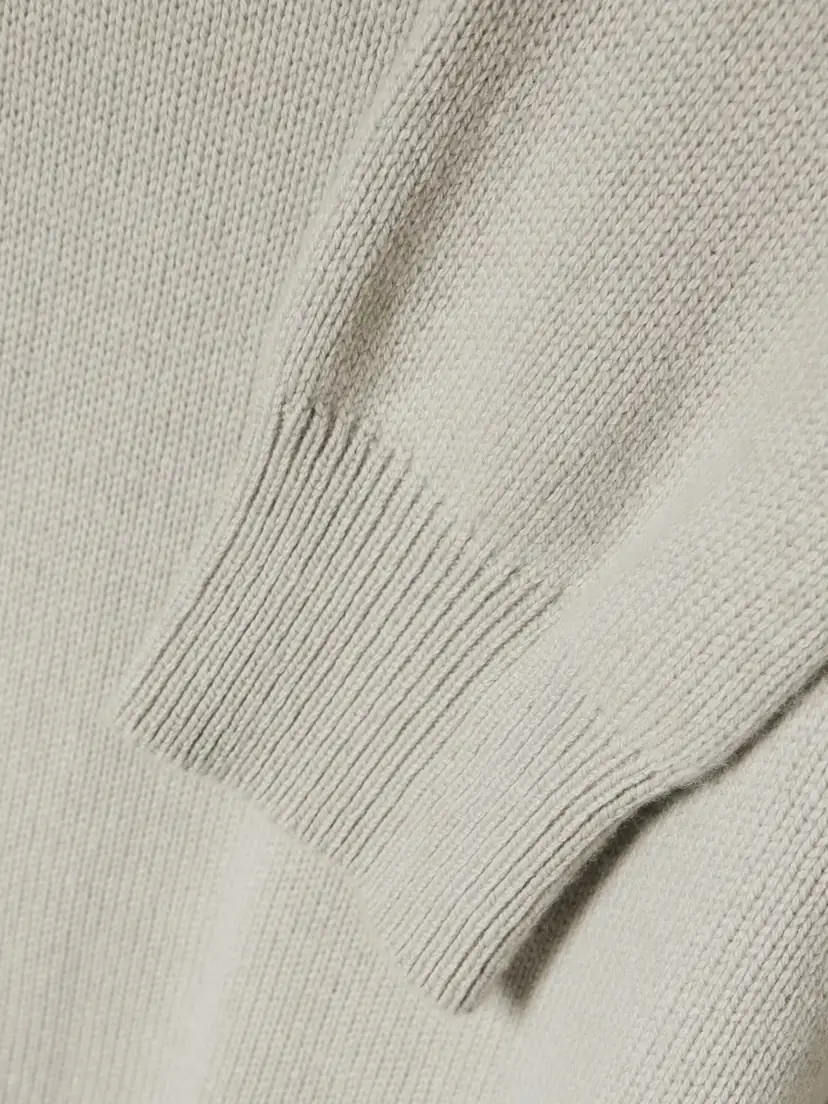 Calvin Klein Collection Mia Scarf-detailed Cashmere Sweater | Thumbnail 4 Calvin Klein Collection Mia Scarf-detailed Cashmere Sweater | Thumbnail 4