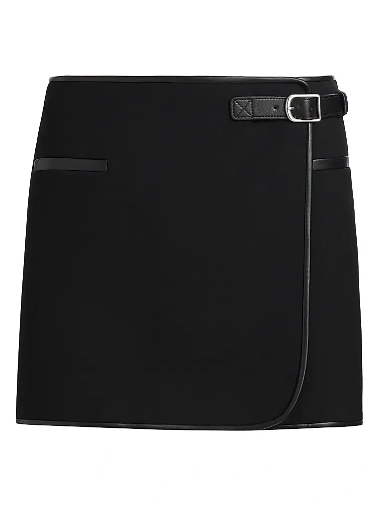 Women's Sheridan Wrap-Style Miniskirt Women's Sheridan Wrap-Style Miniskirt
