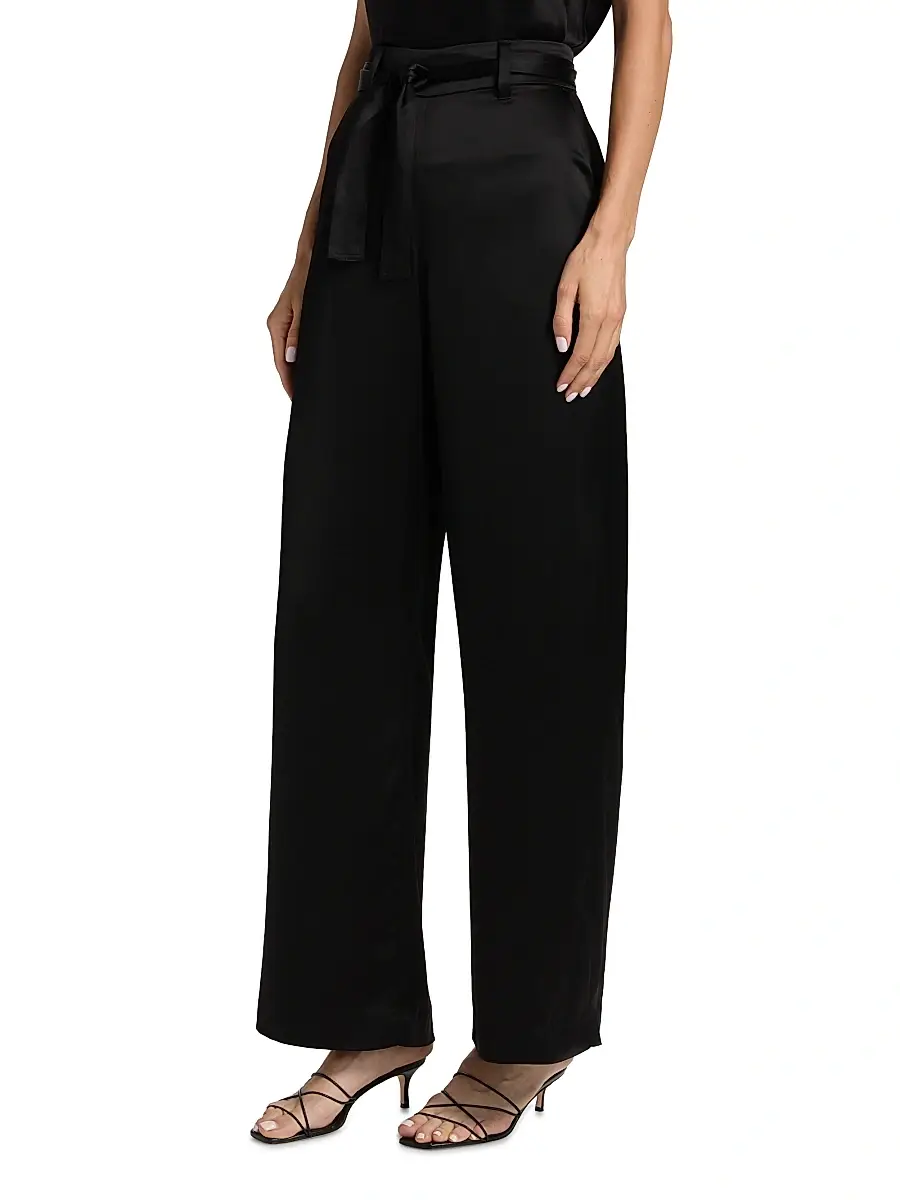 LESET Women's Barb Tie-Waist Pants | Thumbnail 4 LESET Women's Barb Tie-Waist Pants | Thumbnail 4