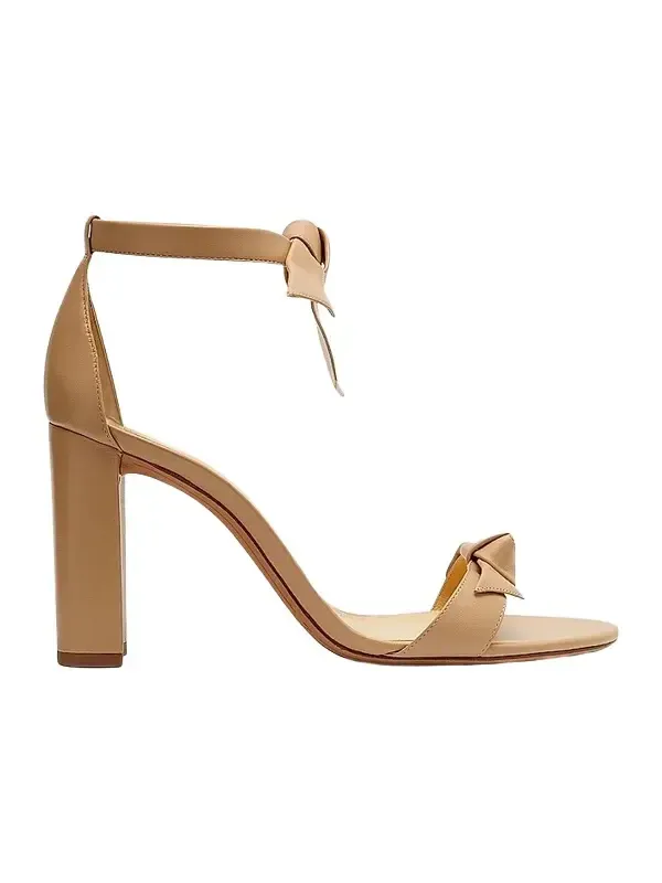 Women's Clarita 90MM Knotted Leather Sandals