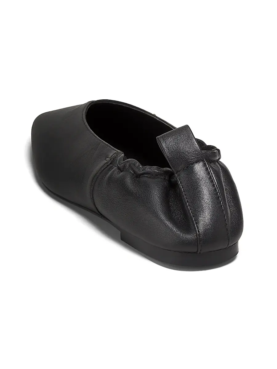 A Emery Women's Brie Leather Ballet Flats - Black | Thumbnail 3 A Emery Women's Brie Leather Ballet Flats - Black | Thumbnail 3