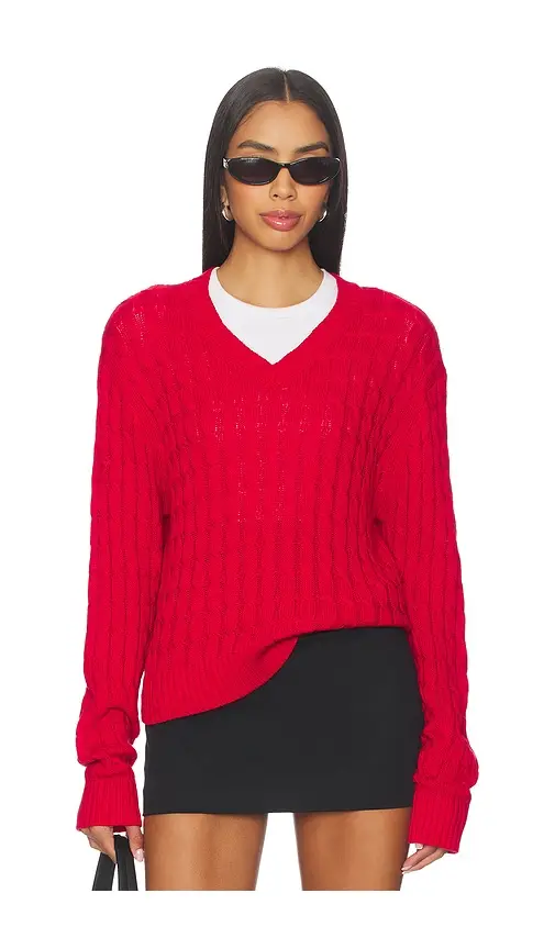 Frankies Bikinis Prince Cable Knit Sweater | Image 1 Frankies Bikinis Prince Cable Knit Sweater | Image 1