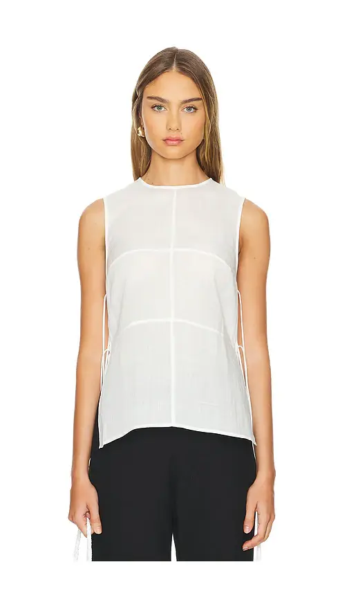 St. Agni Semi Sheer Patchwork Top | Thumbnail 2 St. Agni Semi Sheer Patchwork Top | Thumbnail 2