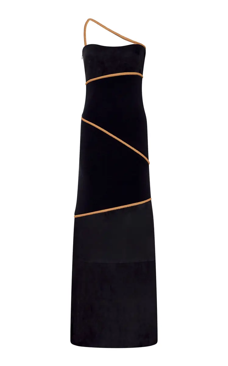 Gabriela Hearst Tibor Suede Maxi Dress | Thumbnail 3