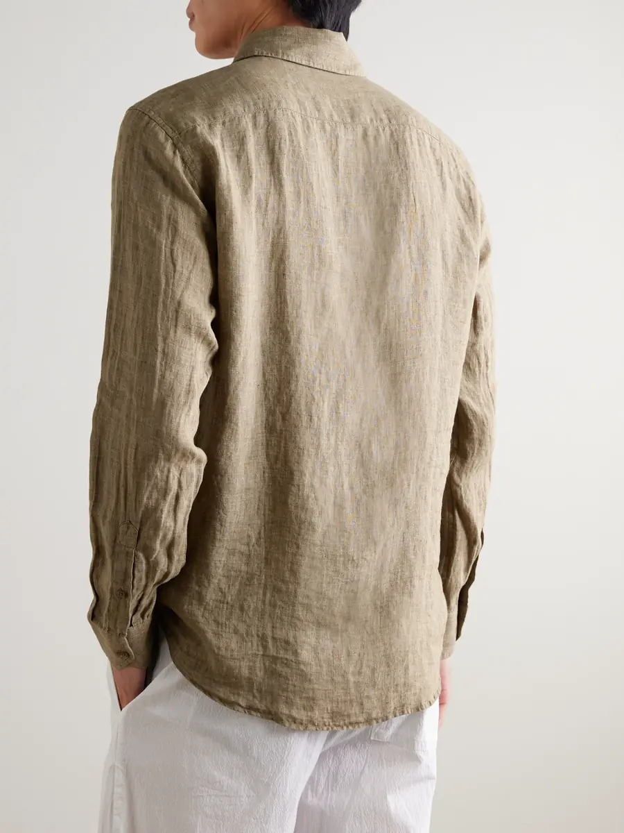 Frescobol Carioca Antonio Linen Shirt - Men | Thumbnail 3 Frescobol Carioca Antonio Linen Shirt - Men | Thumbnail 3