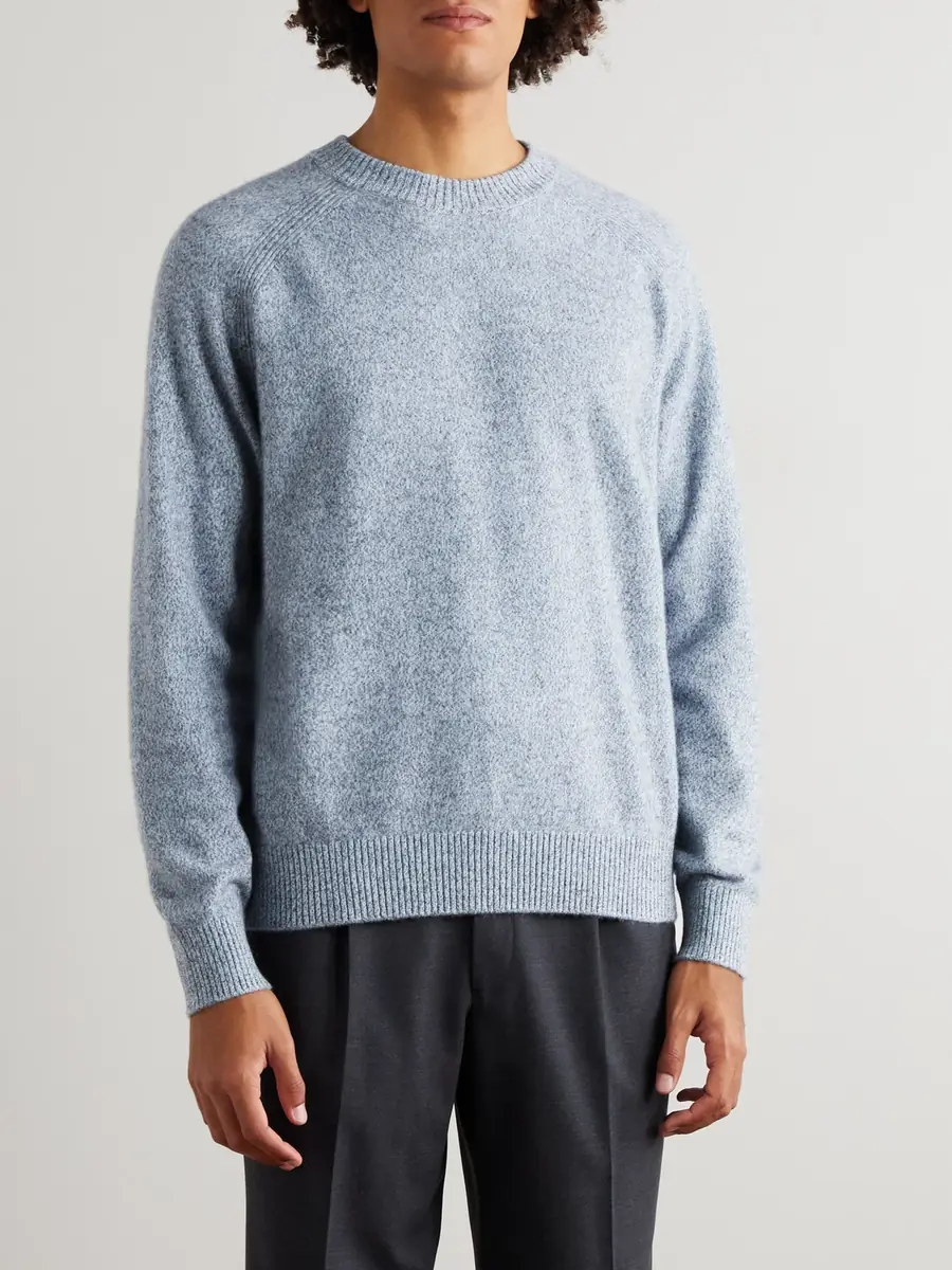 Zegna Cashmere-Blend Sweater - Men | Thumbnail 3 Zegna Cashmere-Blend Sweater - Men | Thumbnail 3