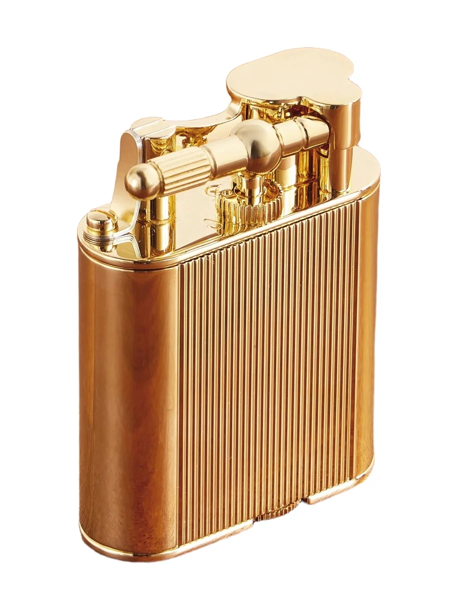 Turbo Gold-Tone Lighter - Men