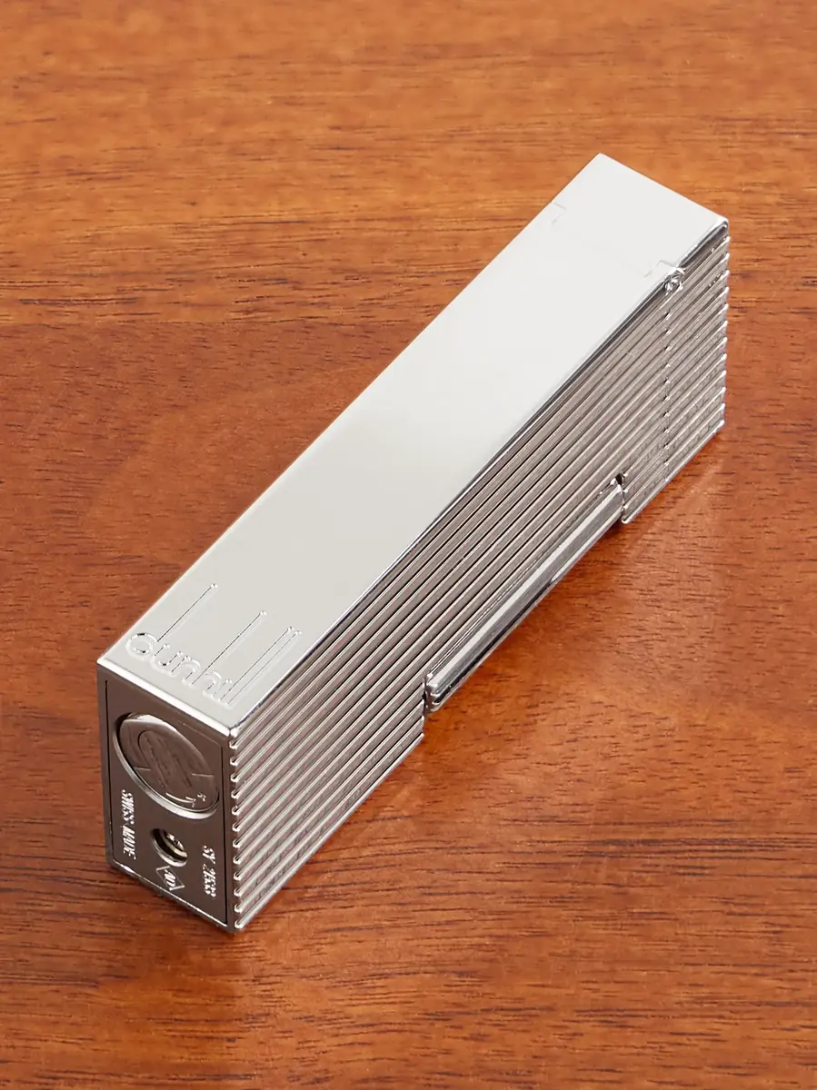 dunhill Rollagas Palladium-Plated Lighter - Men | Thumbnail 3 dunhill Rollagas Palladium-Plated Lighter - Men | Thumbnail 3