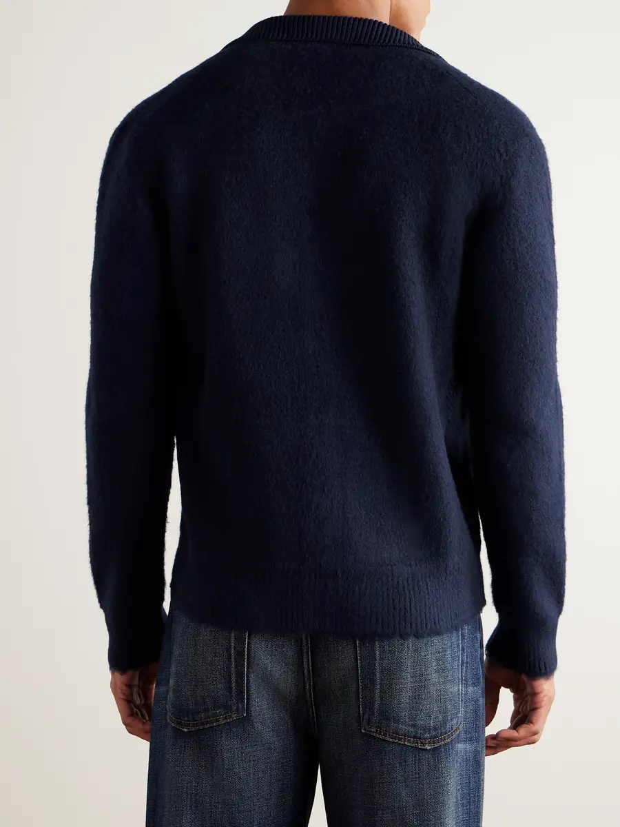 PIACENZA 1733 Brushed Virgin Wool Overshirt - Men | Thumbnail 3 PIACENZA 1733 Brushed Virgin Wool Overshirt - Men | Thumbnail 3