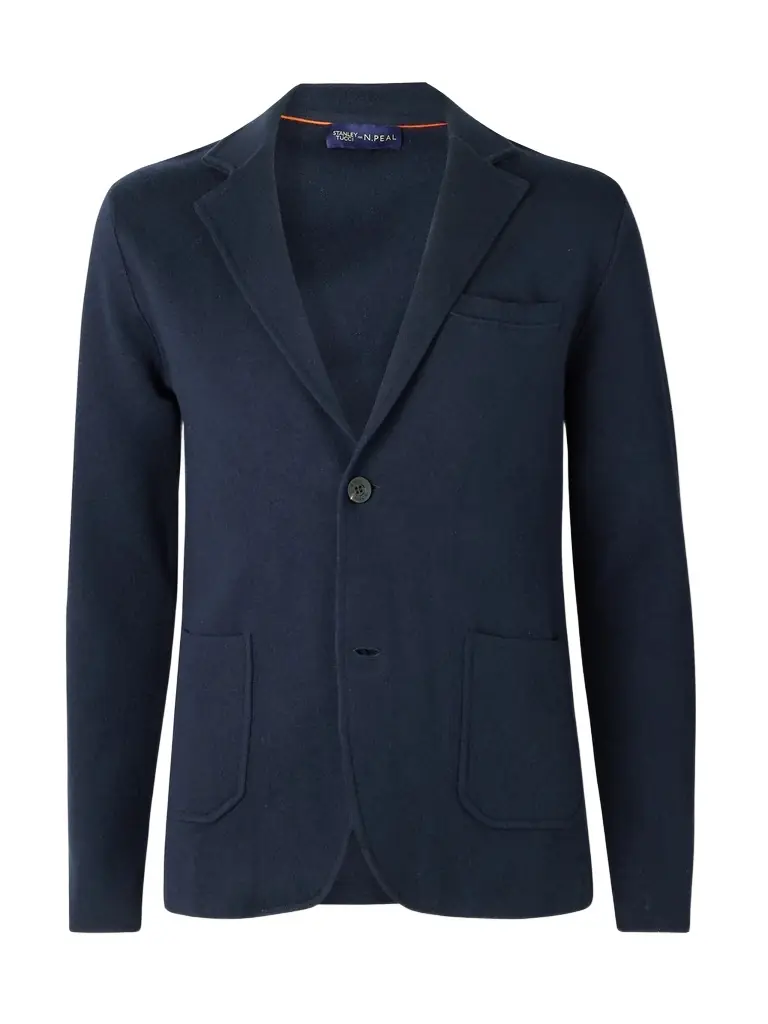 N.Peal Stanley Tucci Cashmere Cotton, Silk and Cashmere-Blend Blazer - Men | Image 1 N.Peal Stanley Tucci Cashmere Cotton, Silk and Cashmere-Blend Blazer - Men | Image 1