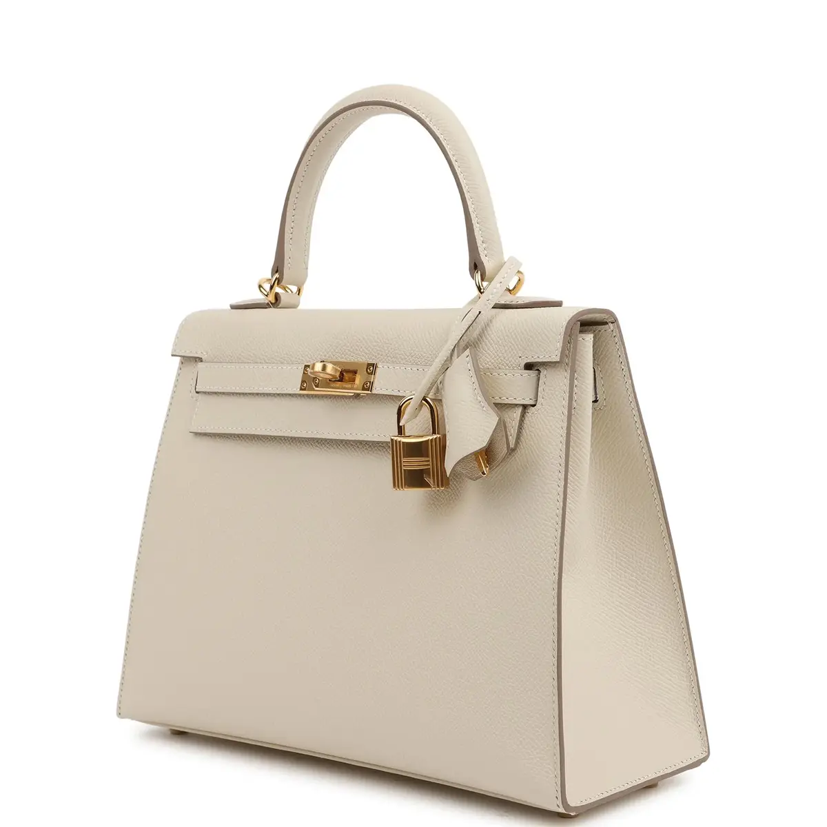 HERMÈS Hermes Kelly Sellier 25 Craie Epsom Gold Hardware | Thumbnail 3 HERMÈS Hermes Kelly Sellier 25 Craie Epsom Gold Hardware | Thumbnail 3