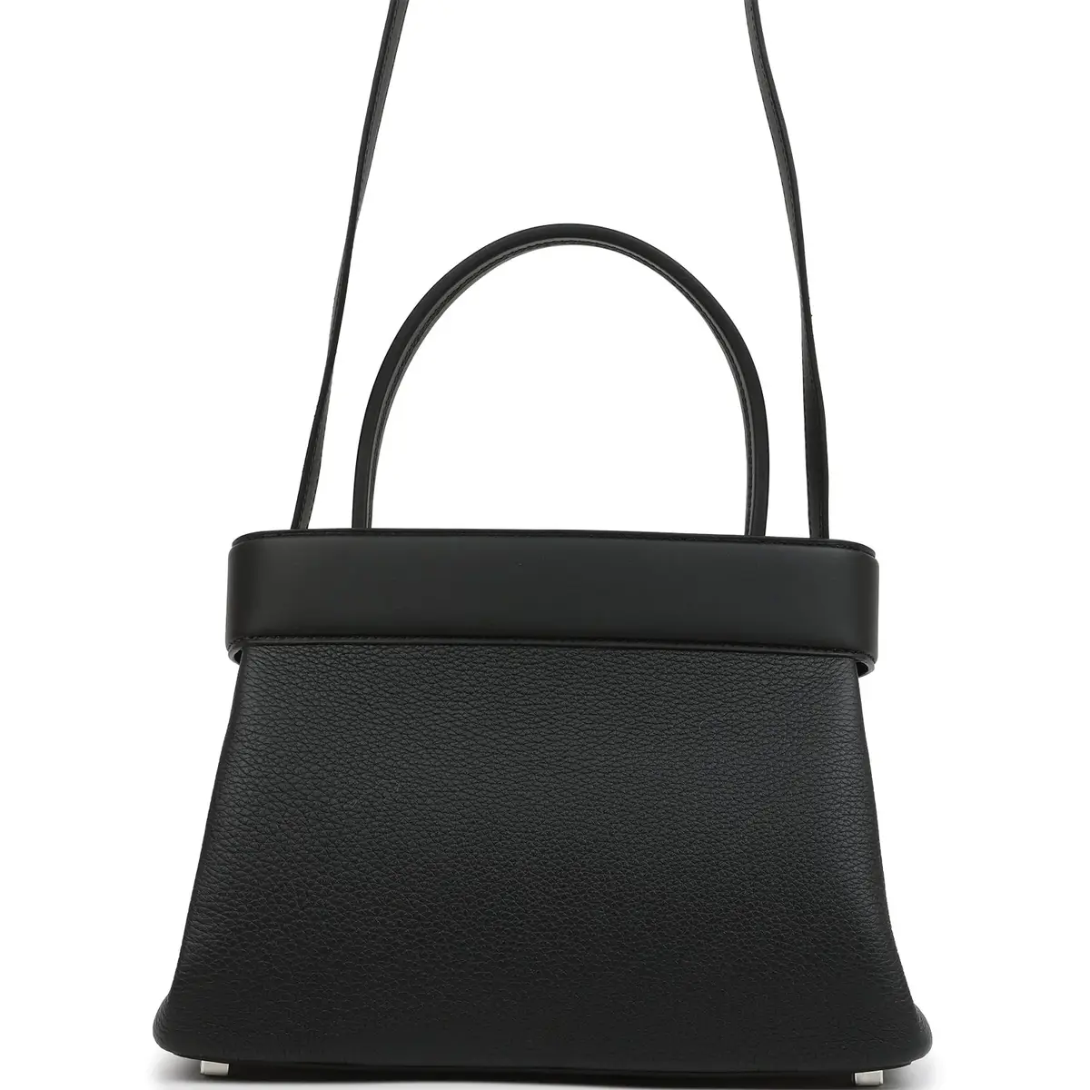 HERMÈS Hermes Medor Bag Black Togo and Swift Palladium Hardware | Thumbnail 4 HERMÈS Hermes Medor Bag Black Togo and Swift Palladium Hardware | Thumbnail 4