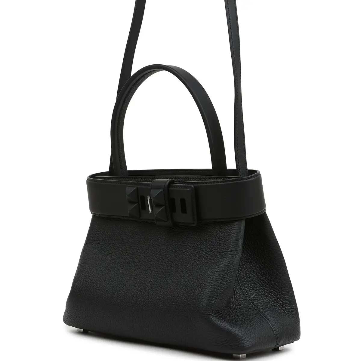 HERMÈS Hermes Medor Bag Black Togo and Swift Palladium Hardware | Thumbnail 5 HERMÈS Hermes Medor Bag Black Togo and Swift Palladium Hardware | Thumbnail 5