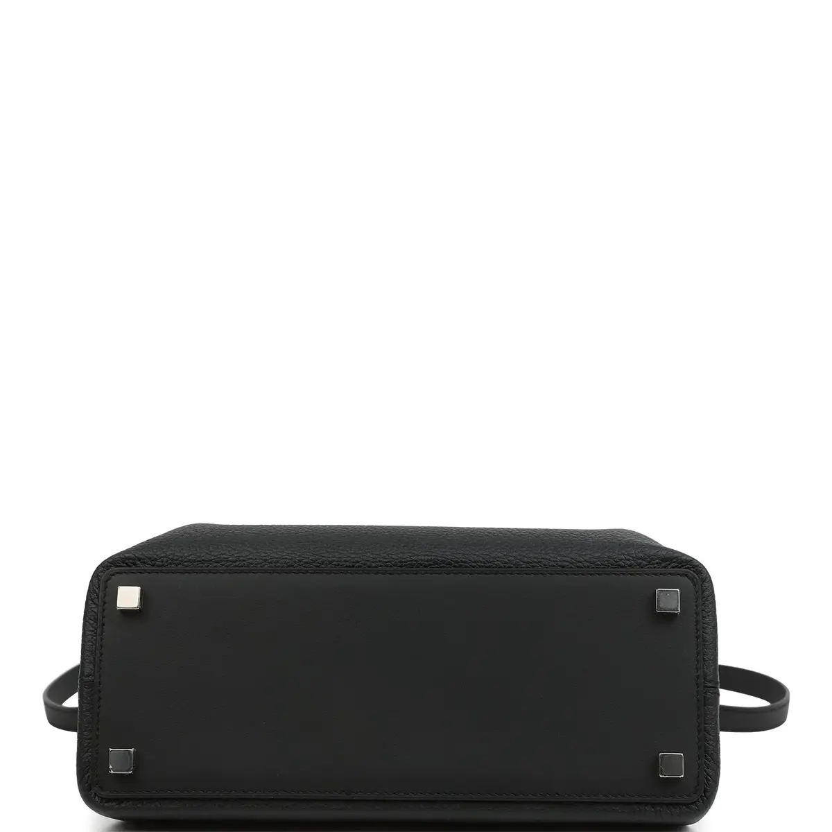 HERMÈS Hermes Medor Bag Black Togo and Swift Palladium Hardware | Thumbnail 6 HERMÈS Hermes Medor Bag Black Togo and Swift Palladium Hardware | Thumbnail 6