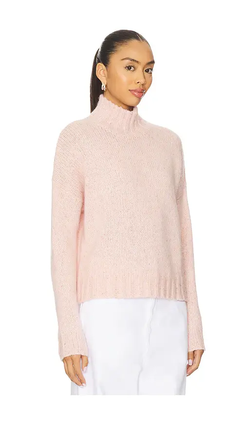 Autumn Cashmere Boxy Chunky Mock Sweater | Thumbnail 2 Autumn Cashmere Boxy Chunky Mock Sweater | Thumbnail 2