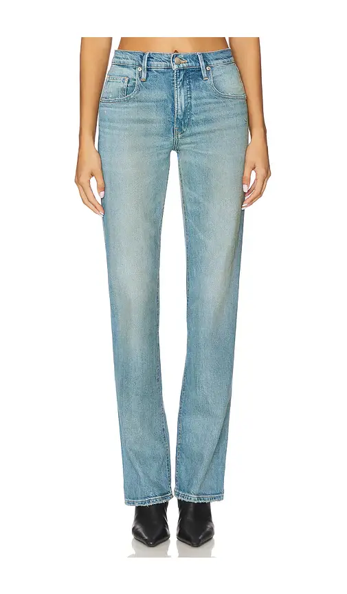 Good American Good Standard Bootcut Jeans | Image 1 Good American Good Standard Bootcut Jeans | Image 1