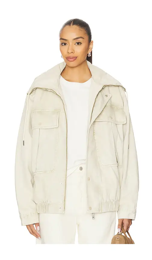 One Teaspoon Denim Utility Puffer Jacket | Image 1 One Teaspoon Denim Utility Puffer Jacket | Image 1