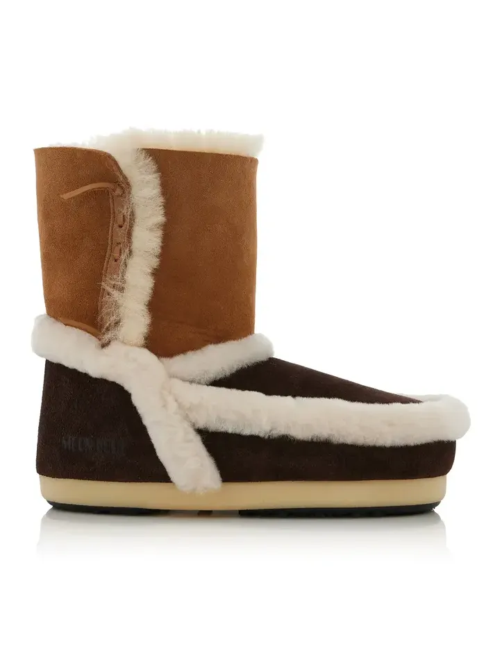 Moon Boot EVX Patchwork Sheepskin Boots