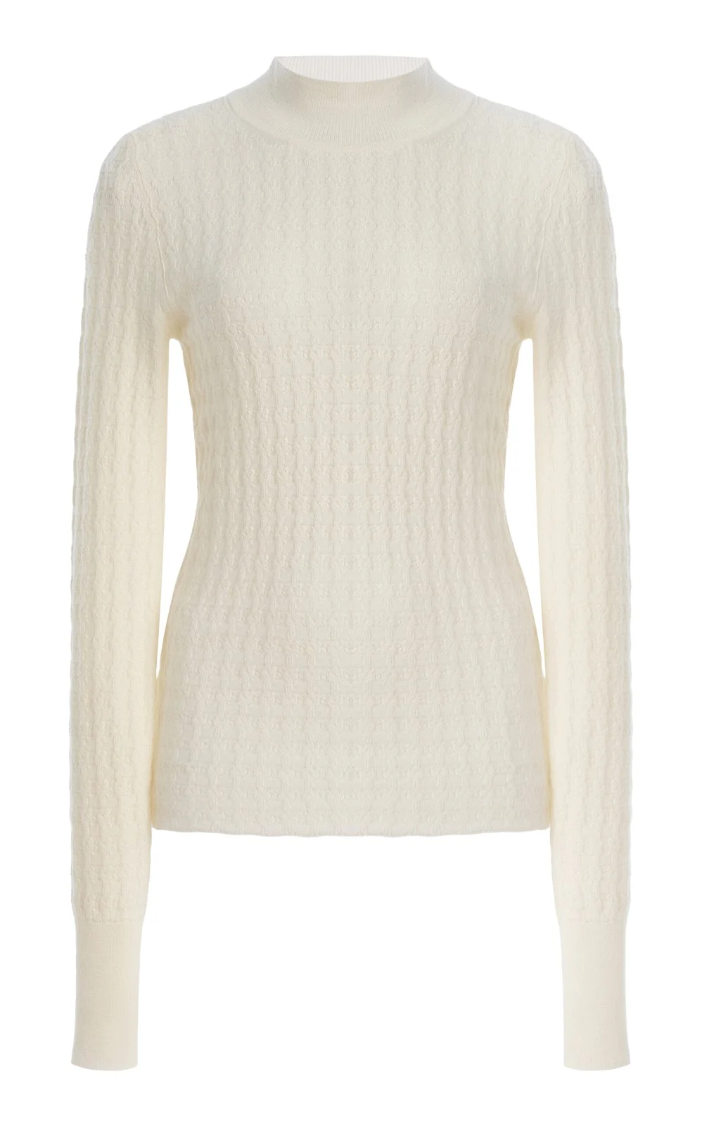 Soleil Cable-Knit Merino Wool Top Soleil Cable-Knit Merino Wool Top