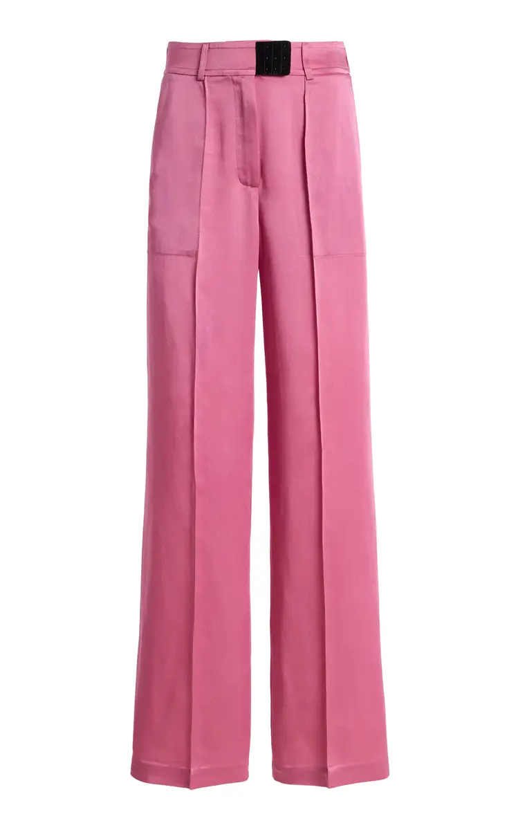 Bevza Exclusive Bra Closure Satin Trousers | Thumbnail 6 Bevza Exclusive Bra Closure Satin Trousers | Thumbnail 6