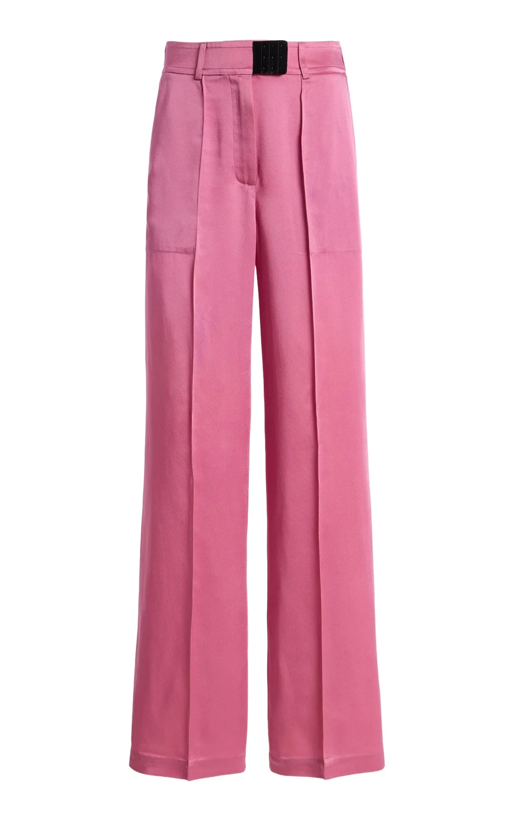 Bevza Exclusive Bra Closure Satin Trousers