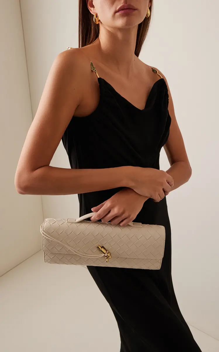 Bottega Veneta Long Andiamo Intrecciato Leather Clutch | Thumbnail 2 Bottega Veneta Long Andiamo Intrecciato Leather Clutch | Thumbnail 2