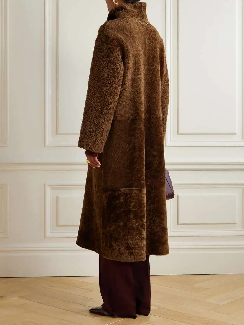 Nour Hammour Birthday Reversible Shearling Coat | Thumbnail 3 Nour Hammour Birthday Reversible Shearling Coat | Thumbnail 3