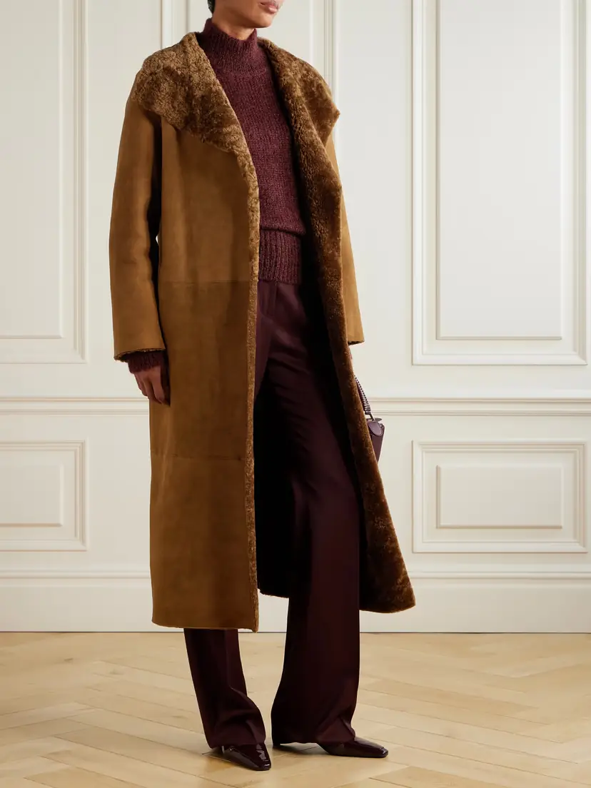 Nour Hammour Birthday Reversible Shearling Coat | Thumbnail 5 Nour Hammour Birthday Reversible Shearling Coat | Thumbnail 5