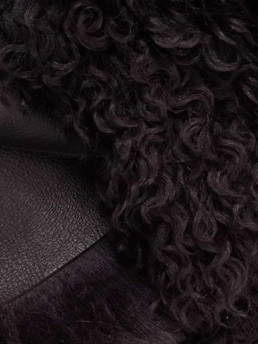 Nour Hammour Amara Shearling Jacket | Thumbnail 4