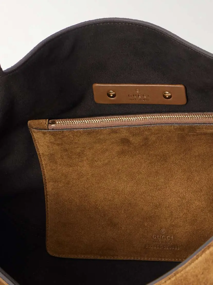 Gucci Softbit Suede Tote | Thumbnail 5 Gucci Softbit Suede Tote | Thumbnail 5
