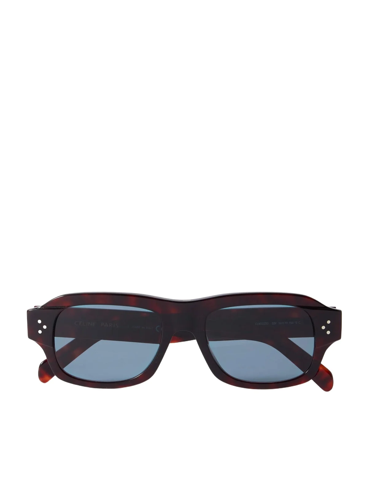 Square-frame Tortoiseshell Acetate Sunglasses