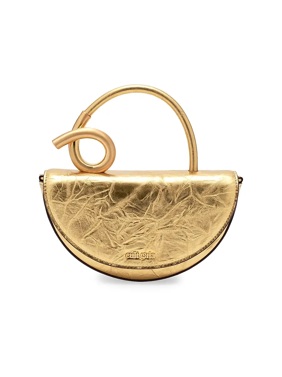 Cult Gaia Women's Azariah Nano Leather Crossbody Bag
