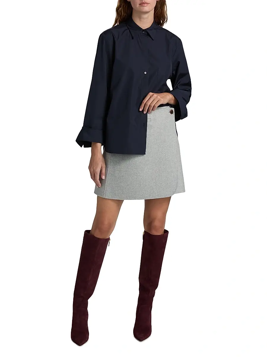 TWP Women's Next Morning Cotton Shirt | Thumbnail 2 TWP Women's Next Morning Cotton Shirt | Thumbnail 2