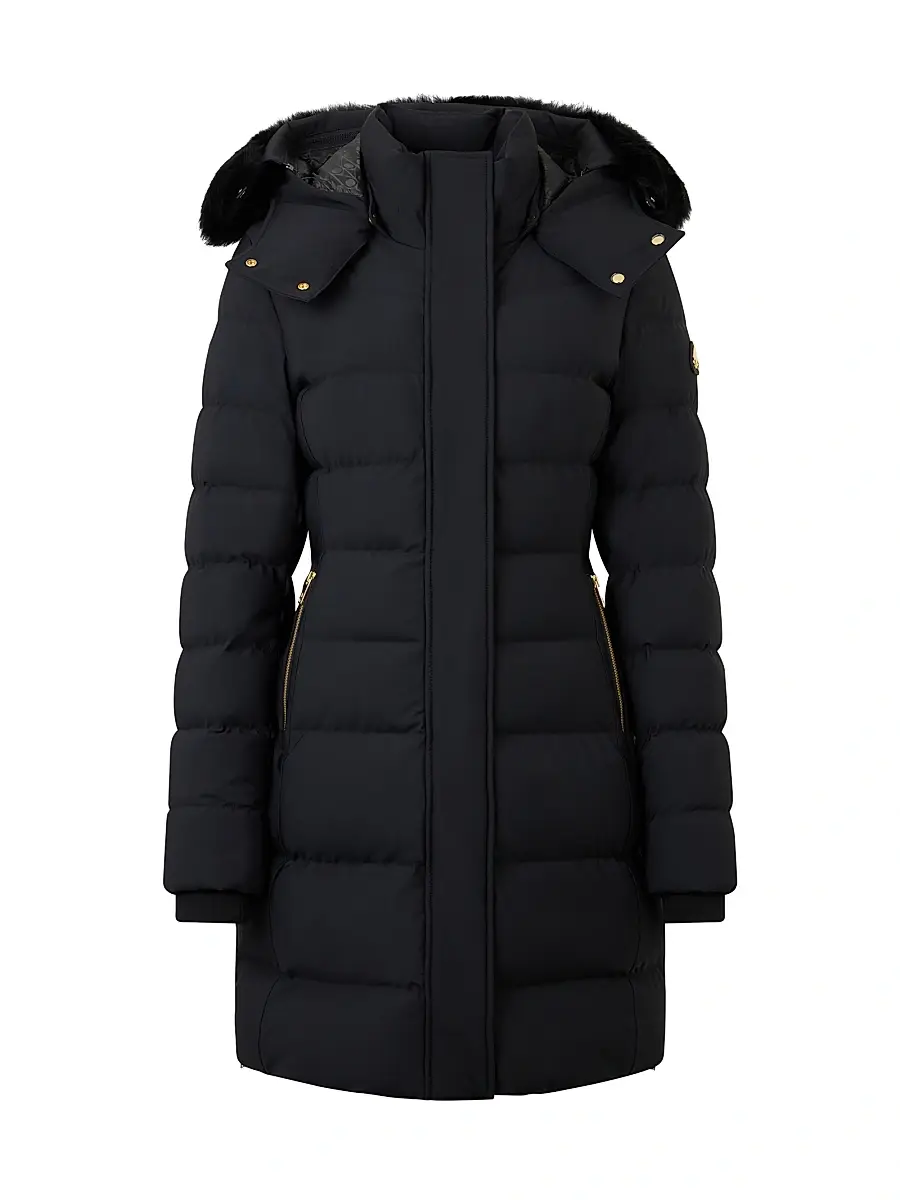 Moose Knuckles Women's Nyluxe Watershed Down Parka | Thumbnail 2